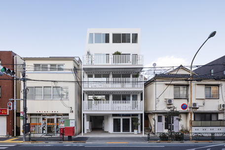 早稲田通りの集合住宅　Apartment on Waseda street　店舗　共同住宅　東京都中野区　Tokyo, Japan 2019 - 2020